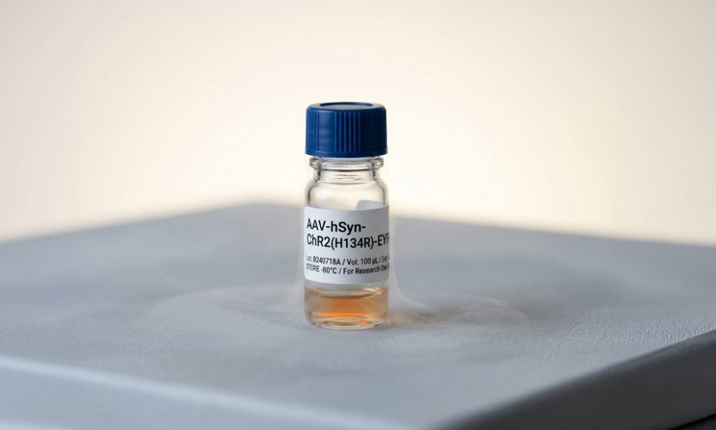 AAV-hSyn-ChR2(H134R)-EYFP